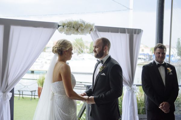 Markala and Gavin's wedding day in St Kilda, frame 019