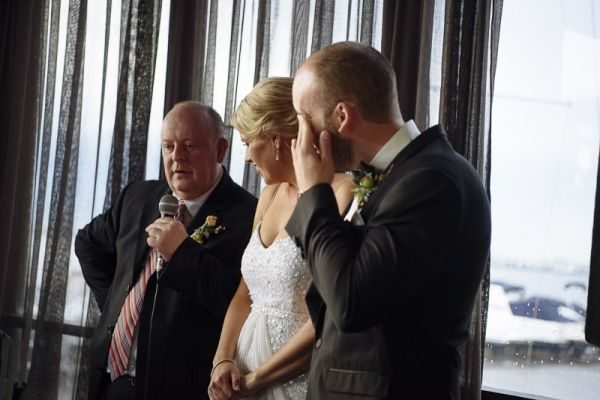 Markala and Gavin's wedding day in St Kilda, frame 052