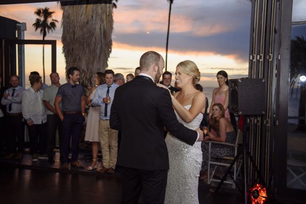 Markala and Gavin's wedding day in St Kilda, frame 073
