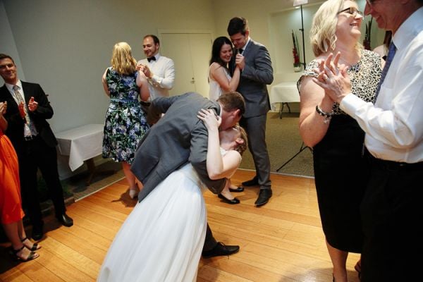 Sue and Chris' wedding day in Mount Waverley, frame 124