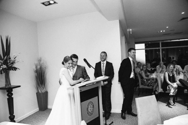 Sue and Chris on their wedding day, Mount Waverley, frame 087