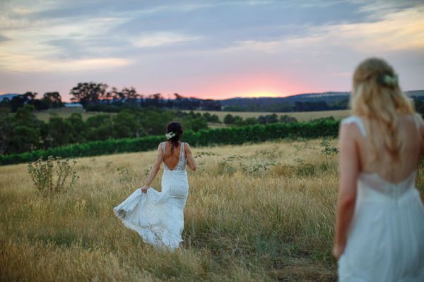 Ashlee and Kate's wedding day in Coldstream, frame 116