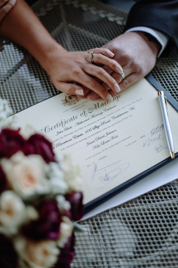 Kate and James' wedding day in Coldstream, frame 112