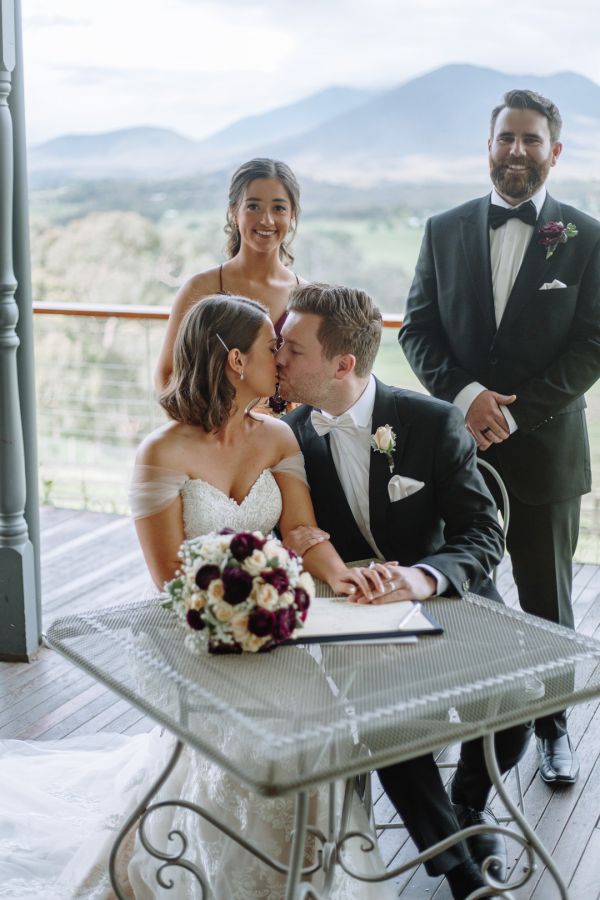 Riverstone Estate wedding, Kate and James, frame 113