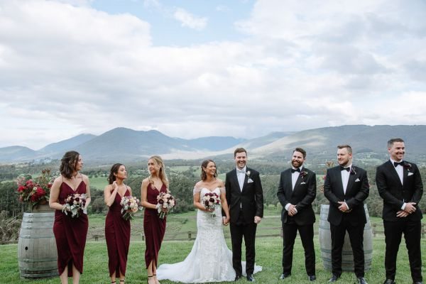 Riverstone Estate wedding, Kate and James, frame 122