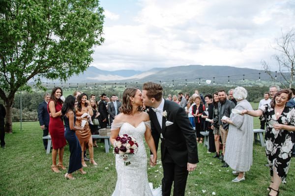 Kate and James' wedding day in Coldstream, frame 127