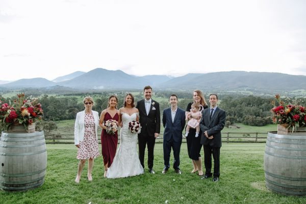 Kate and James' wedding day in Coldstream, frame 142