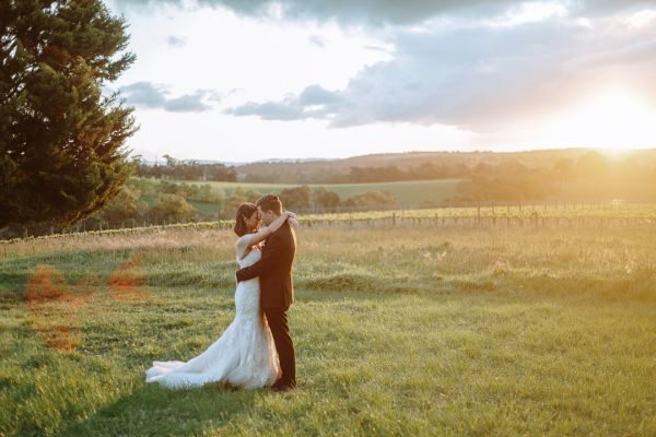 Kate and James' wedding day in Coldstream, frame 211