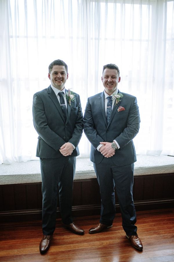 Skye and Kane's wedding day in Coldstream, frame 007