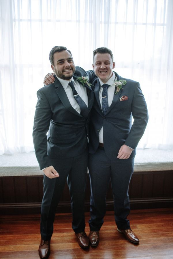 Skye and Kane's wedding day in Coldstream, frame 010