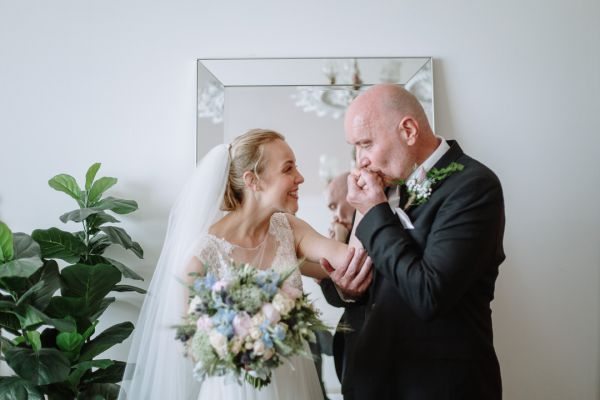 Skye and Kane's wedding day in Coldstream, frame 019