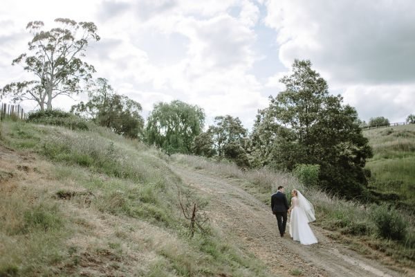 Skye and Kane's wedding day in Coldstream, frame 040