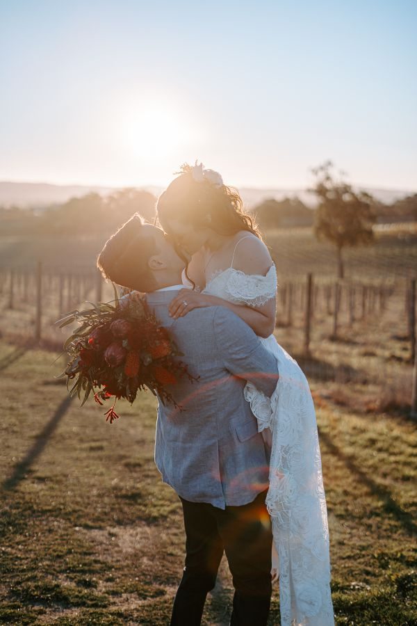 Kathy and Kale's wedding day in Coldstream, frame 094