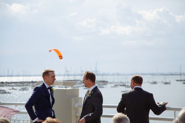 Edwina and Jonathan's wedding day in St Kilda, frame 058