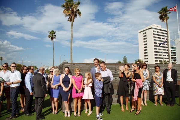 Royal Melbourne Yacht Squadron wedding, Edwina and Jonathan, frame 062