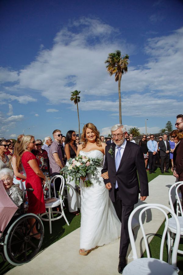 Edwina and Jonathan's wedding day in St Kilda, frame 067