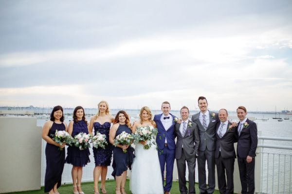 Wedding photograph 129 from Edwina and Jonathan's day at Royal Melbourne Yacht Squadron