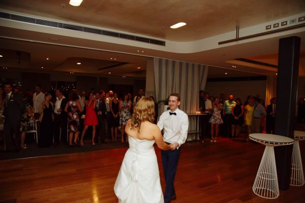 Edwina and Jonathan's wedding day in St Kilda, frame 232