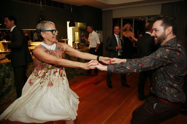 Edwina and Jonathan's wedding day in St Kilda, frame 238