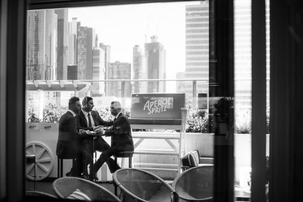 Joanna and Sam's wedding day in St Kilda, frame 019