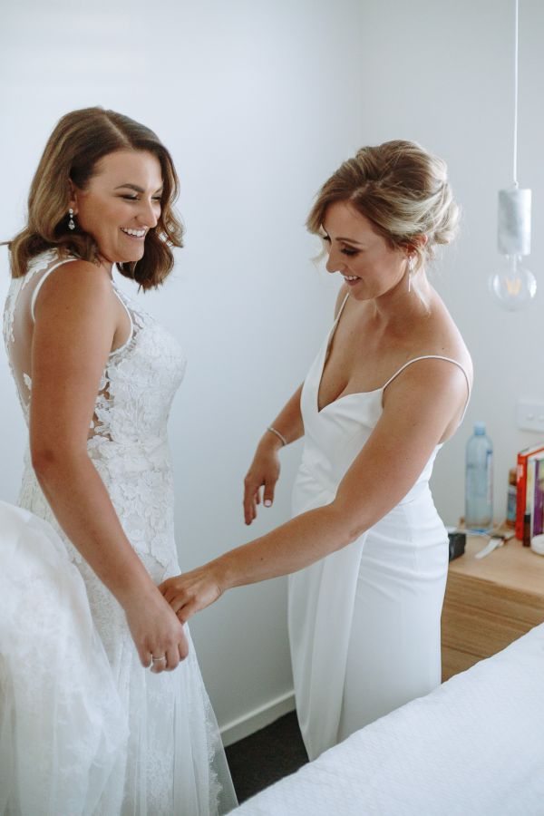 Joanna and Sam's wedding day in St Kilda, frame 043