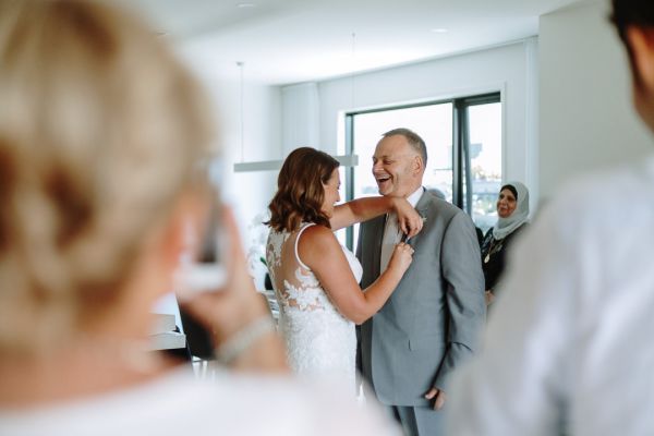 Royal Melbourne Yacht Squadron wedding, Joanna and Sam, frame 065