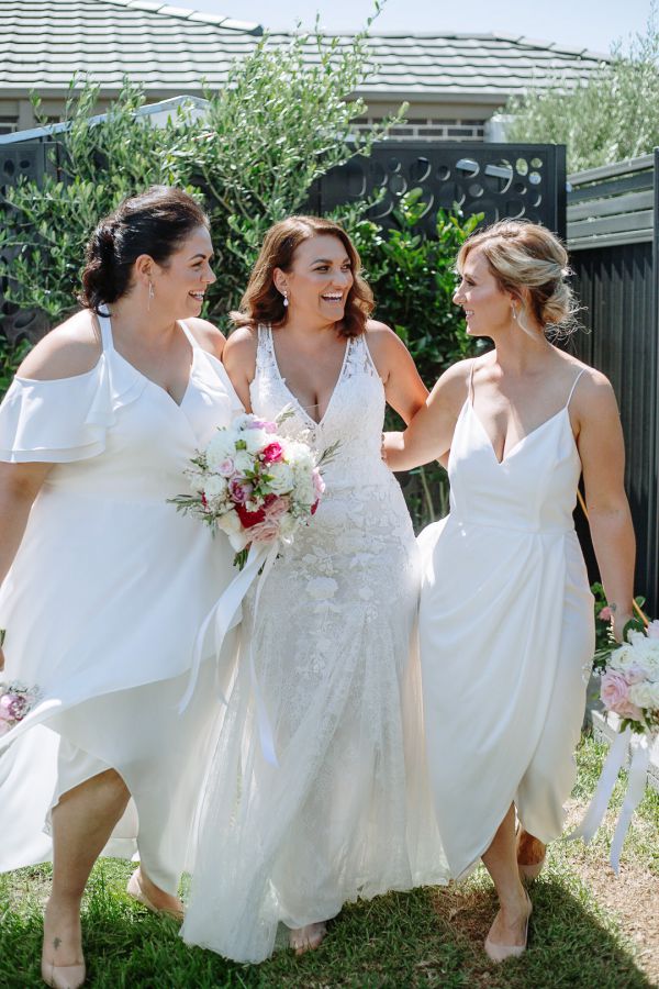 Joanna and Sam's wedding day in St Kilda, frame 079