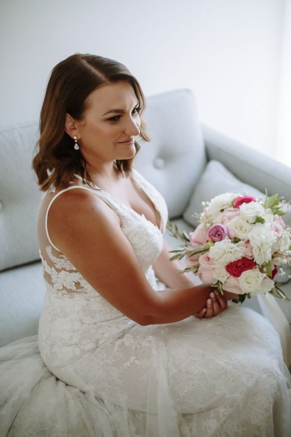 Joanna and Sam's wedding day in St Kilda, frame 088