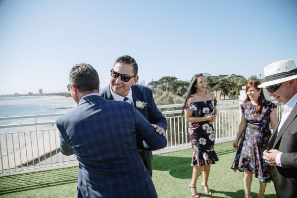 Royal Melbourne Yacht Squadron wedding, Joanna and Sam, frame 095