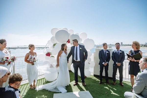 Wedding photograph 111 from Joanna and Sam's day at Royal Melbourne Yacht Squadron