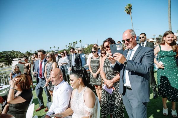 Royal Melbourne Yacht Squadron wedding, Joanna and Sam, frame 113