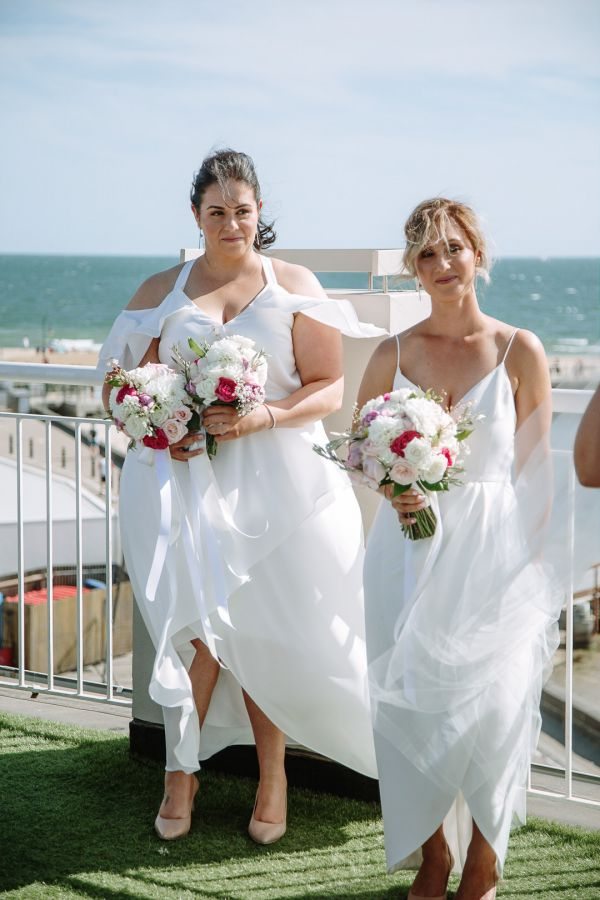 Joanna and Sam's wedding day in St Kilda, frame 124