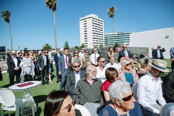 Royal Melbourne Yacht Squadron wedding, Joanna and Sam, frame 125