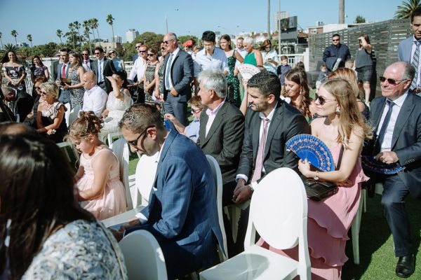 Royal Melbourne Yacht Squadron wedding, Joanna and Sam, frame 131