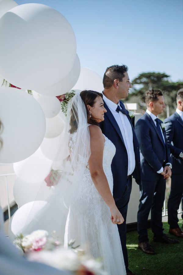 Joanna and Sam's wedding day in St Kilda, frame 133