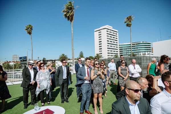 Royal Melbourne Yacht Squadron wedding, Joanna and Sam, frame 143
