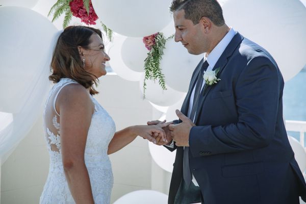 Joanna and Sam's wedding day in St Kilda, frame 148