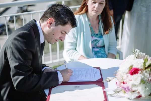 Royal Melbourne Yacht Squadron wedding, Joanna and Sam, frame 161
