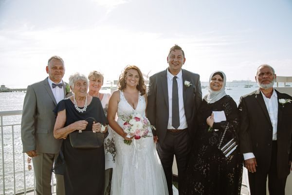 Royal Melbourne Yacht Squadron wedding, Joanna and Sam, frame 182