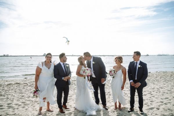 Royal Melbourne Yacht Squadron wedding, Joanna and Sam, frame 206