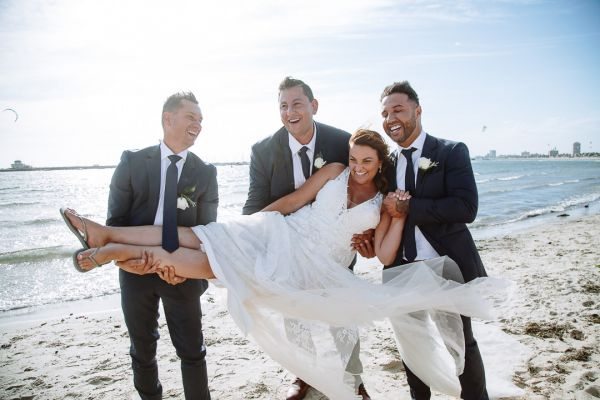 Royal Melbourne Yacht Squadron wedding, Joanna and Sam, frame 215