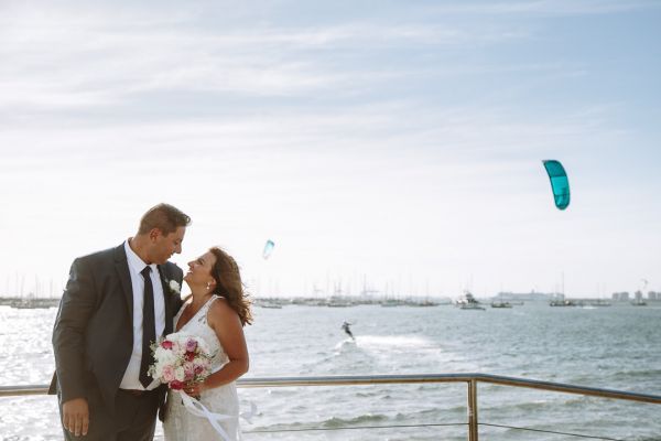 Royal Melbourne Yacht Squadron wedding, Joanna and Sam, frame 218