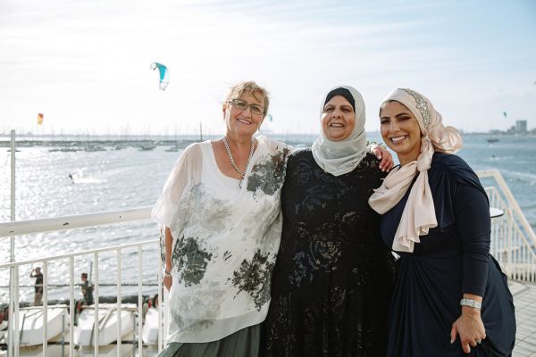 Royal Melbourne Yacht Squadron wedding, Joanna and Sam, frame 230