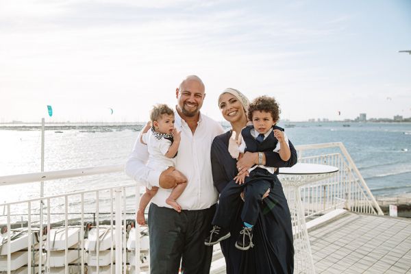 Royal Melbourne Yacht Squadron wedding, Joanna and Sam, frame 233