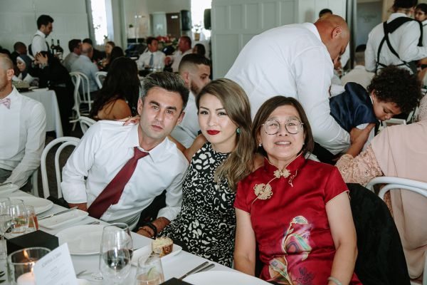 Joanna and Sam's wedding day in St Kilda, frame 235