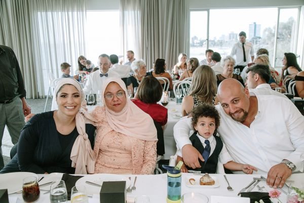 Joanna and Sam's wedding day in St Kilda, frame 241