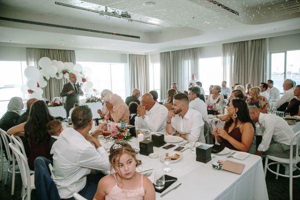 Joanna and Sam's wedding day in St Kilda, frame 283