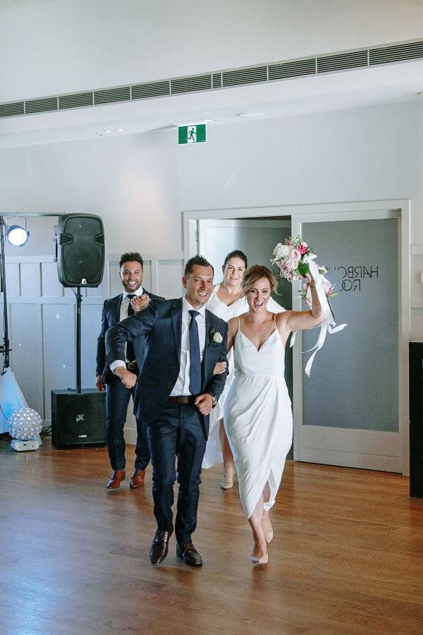 Joanna and Sam's wedding day in St Kilda, frame 286