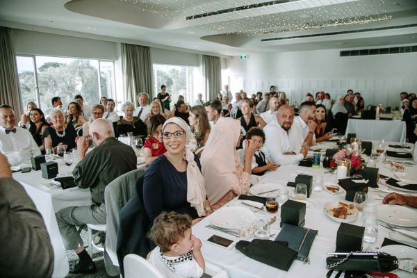 Joanna and Sam's wedding day in St Kilda, frame 289