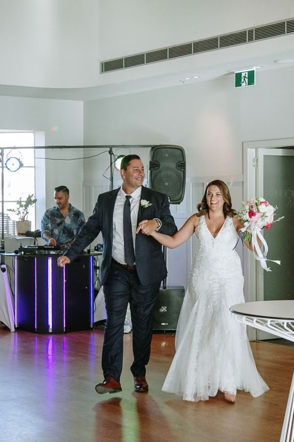 Joanna and Sam's wedding day in St Kilda, frame 292